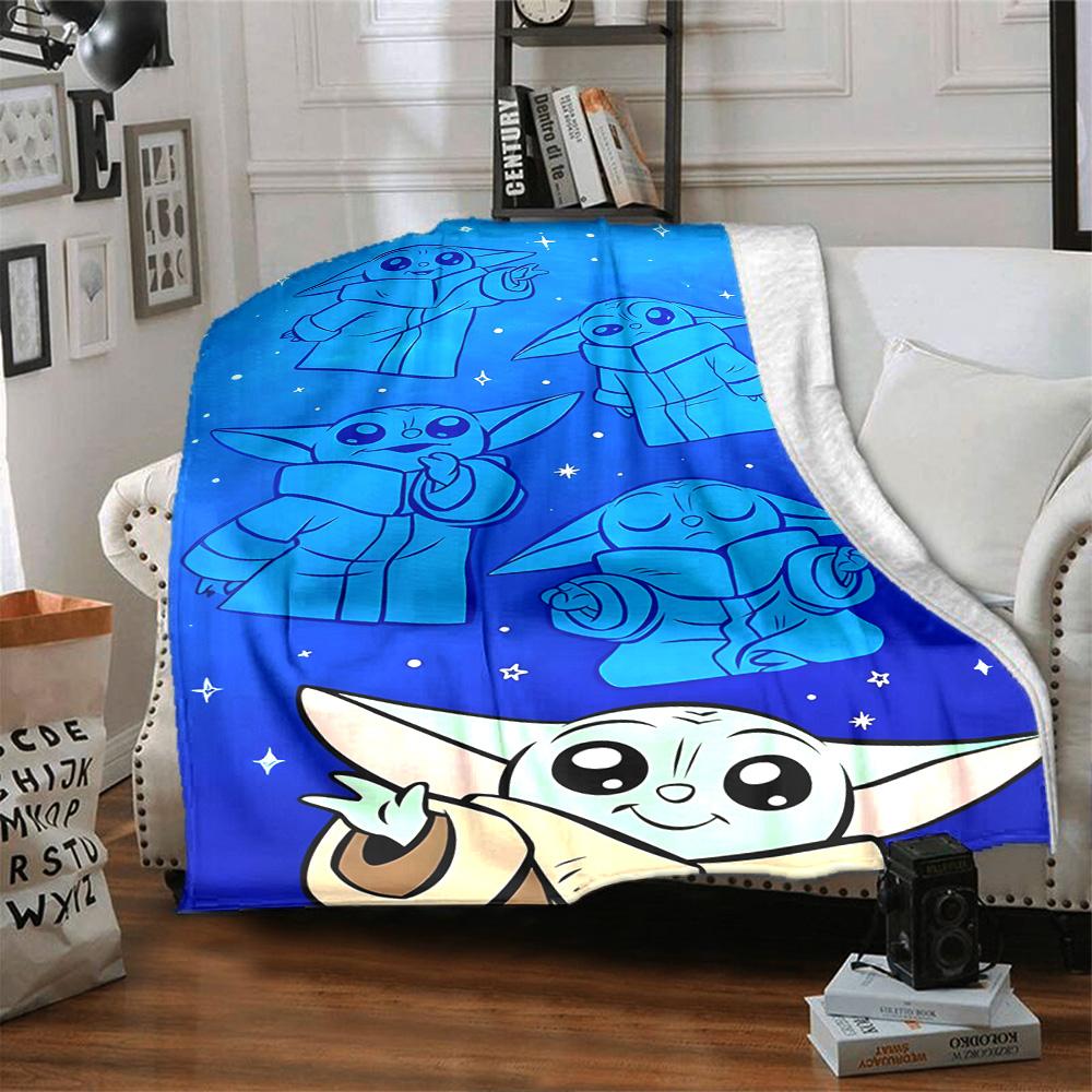 Star Wars Blanket Warmthful Decor Great for Bed Sofa Livingroom Four Seasons Multipurpose Stylish Decor Perfect Gift for Relatives and Friends