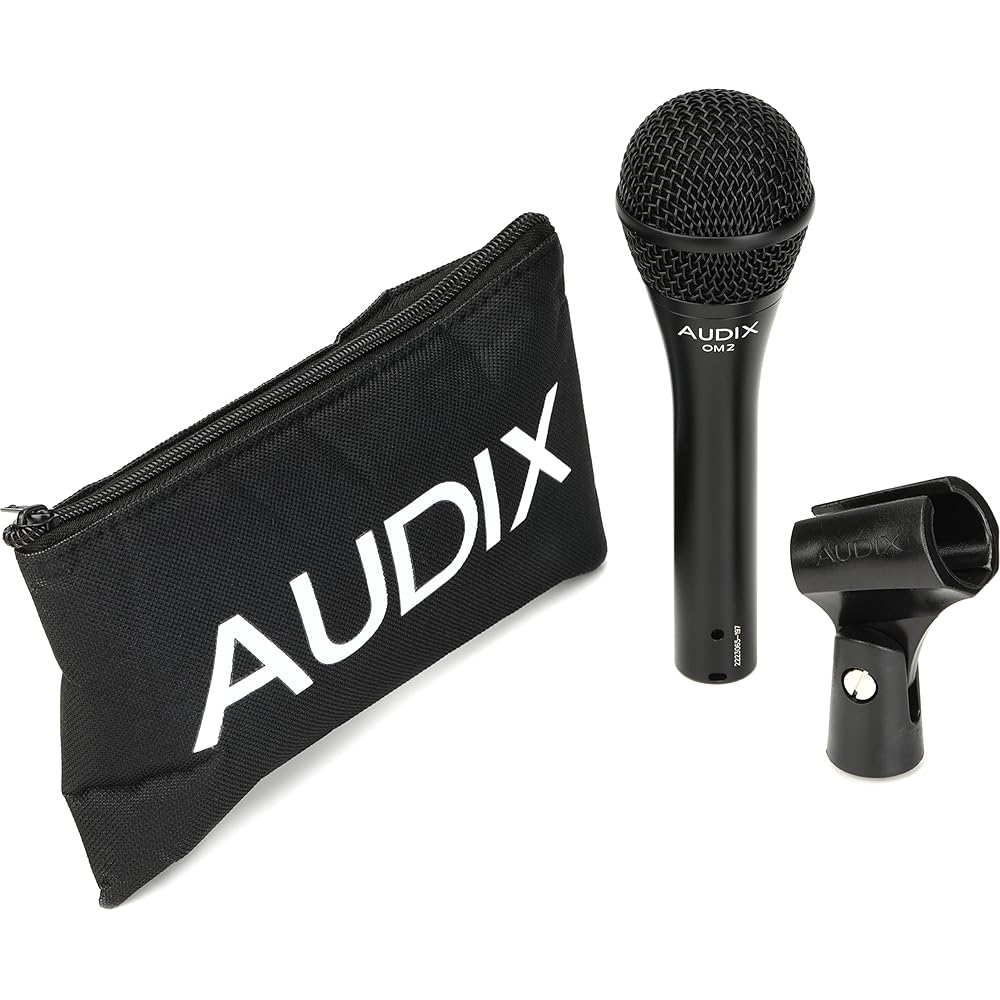 AUDIX Audix OM2 Vocals I Tried Singing Studio Recording Handheld Dynamic Microphone Ultra Unidire...