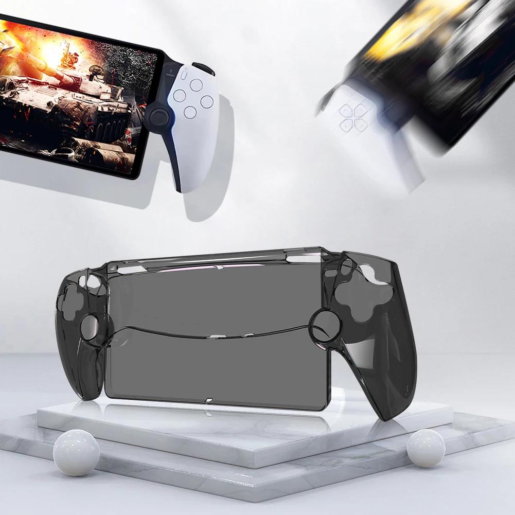 PC Hard Case for SONY PlayStation Portal TPU Transparent Soft Cover Full Protector Cover Game Console Sleeve Skin for PS Portal