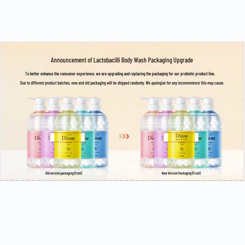 Diane Lactic Acid Bacteria Moisturizing Long-Lasting Fragrance Body Wash