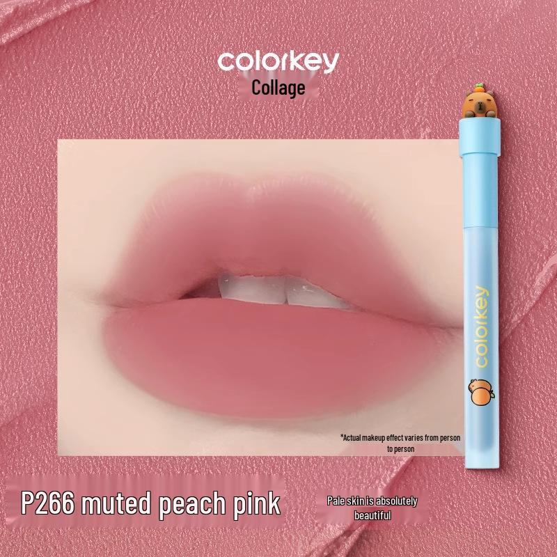 

Colorkey Coral Capybara Matte & Glossy Lip Tint Collection