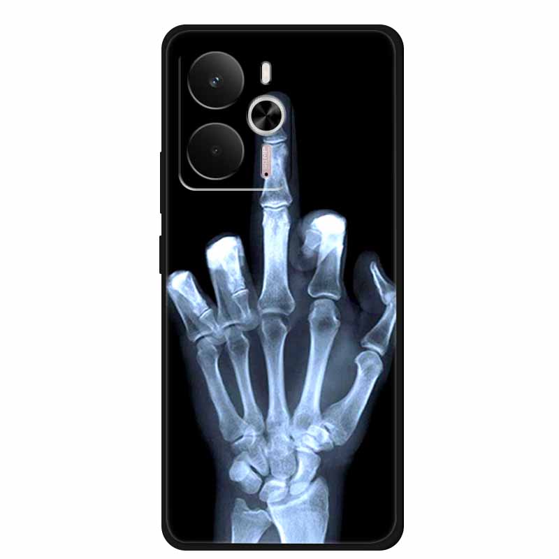 For Realme 14 5G Case Realme14 Coque 6.67" Black Silicone Soft TPU Phone Case For Realme 14 2025 Back Cover Case Shell Funda Cat