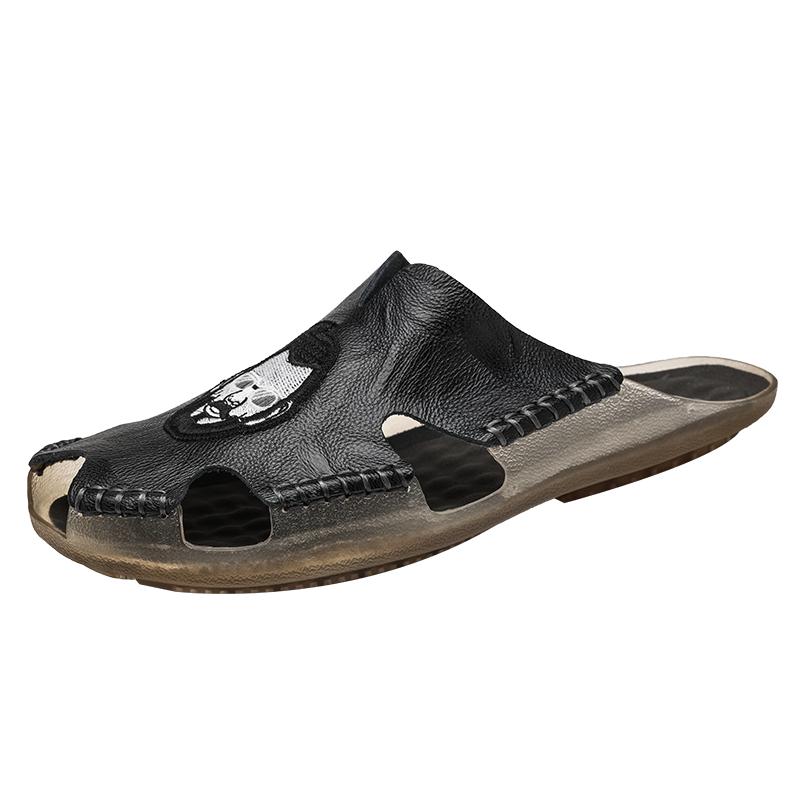 Men's Summer Comfort Shoes New Flip Flops Classic Hollow Out Slippers Casual Indoor Beach Footwear Zapatos Hombre