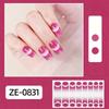 Gradient Nails Polish Sticker French Tip Gels Nail Strips Nails Polish Wraps Glossy Gels Nail Sticker Manicures Sticker