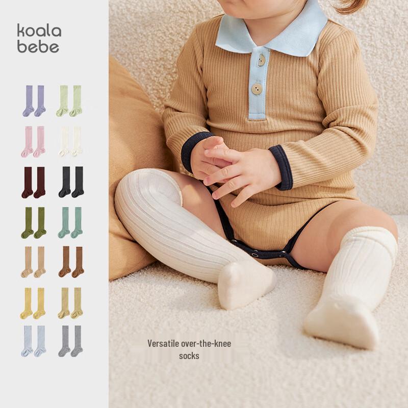 Koala Ribbed Over-the-Knee Baby Socks 14-16cm (3-5 years)