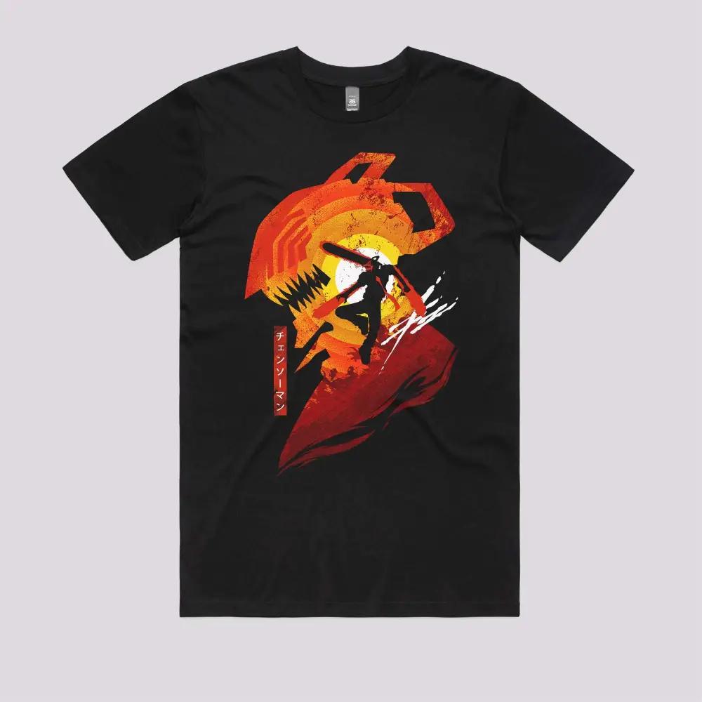 Chainsaw Man Anime Graphic T Shirt 2026 Summer Unisex Loose Fit Cotton Short Sleeve Streetwear Casual Tee for Cosplay Daily Life
