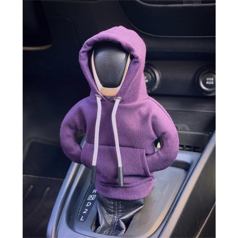 3 Pezzi Felpa Per Cambio Auto, Copri Leva Del Cambio Con Cappuccio Creativo, Decorazione Divertente E Morbida Per Pomello Cambio Manuale/automatico