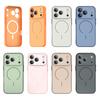 Luxury Matte For Magsafe Phone Case for 17 Pro Max 16 15 14 13 12 11 Pro Air Magnetic Shockproof Bumper Back Cases Cover