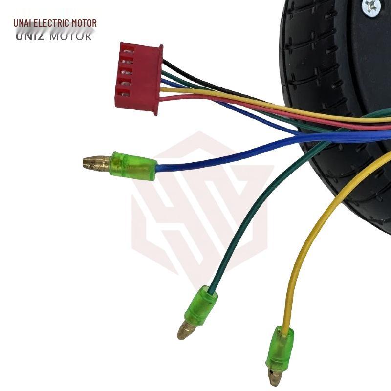 6.5" Luminous Brushless Hub Motor for Balance Bike, 36V 350W Electric Modification.