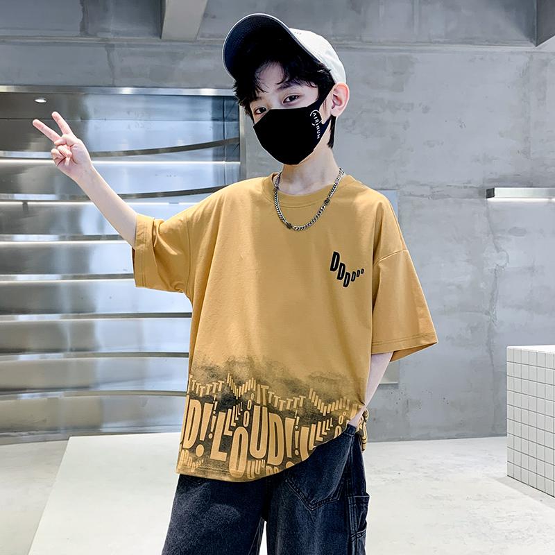 Boys' Summer Short-sleeved T-shirt