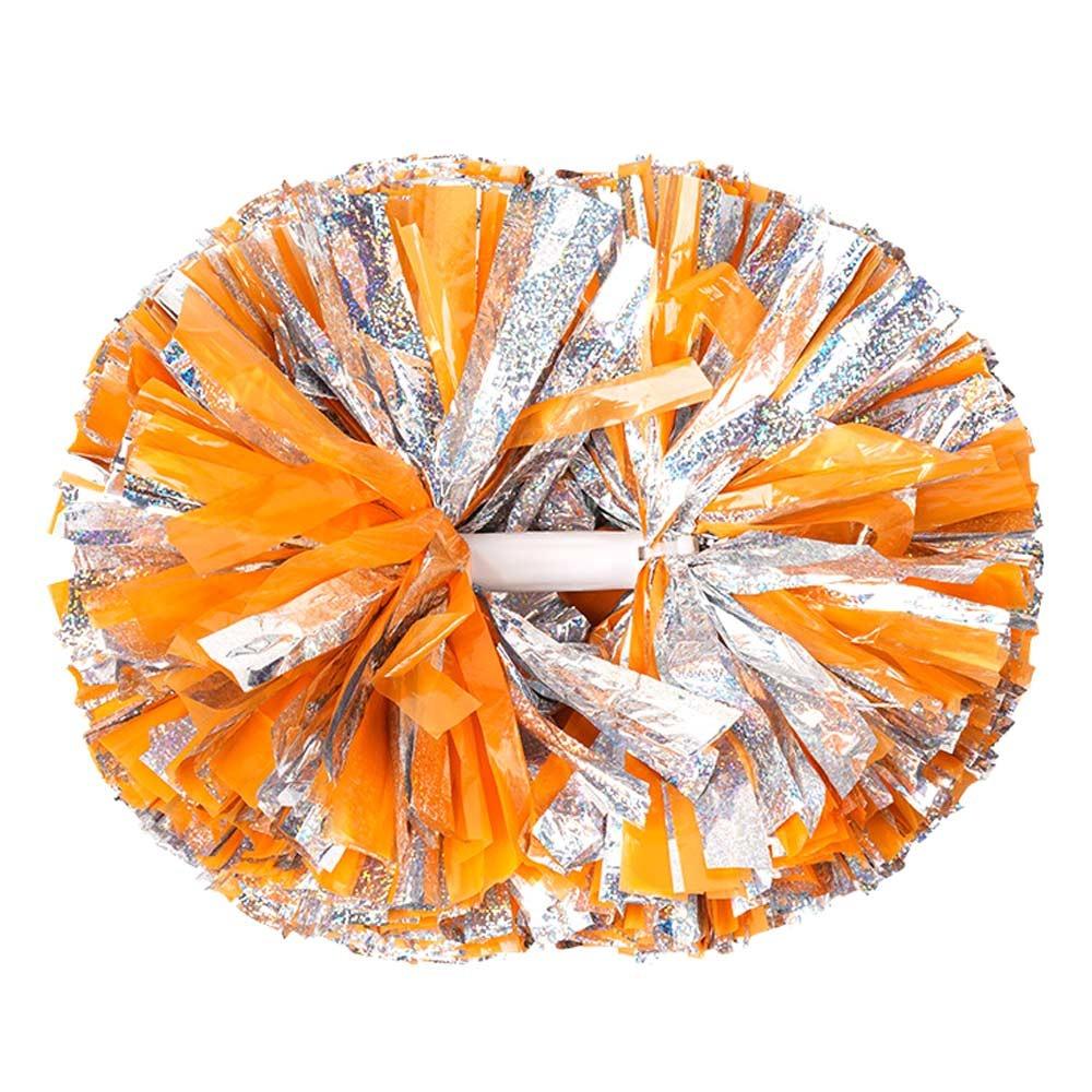 Multicolors Cheerleader Pom Poms 30cm*37cm Cheerleading Ball  Cheerleading Events