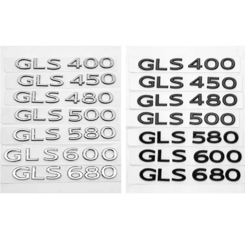 GLS 400 450 480 500 600 680 S480 580 600 badge car stickers For Mercedes-Benz MAYBACH series trunk label modified accessories