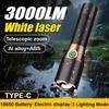 Outdoor Portable LED Flashlight, 18650 Battery, Long Battery Life, Telescopic Zoom, Multifunctional Lighting, Multiple Lighting Modes