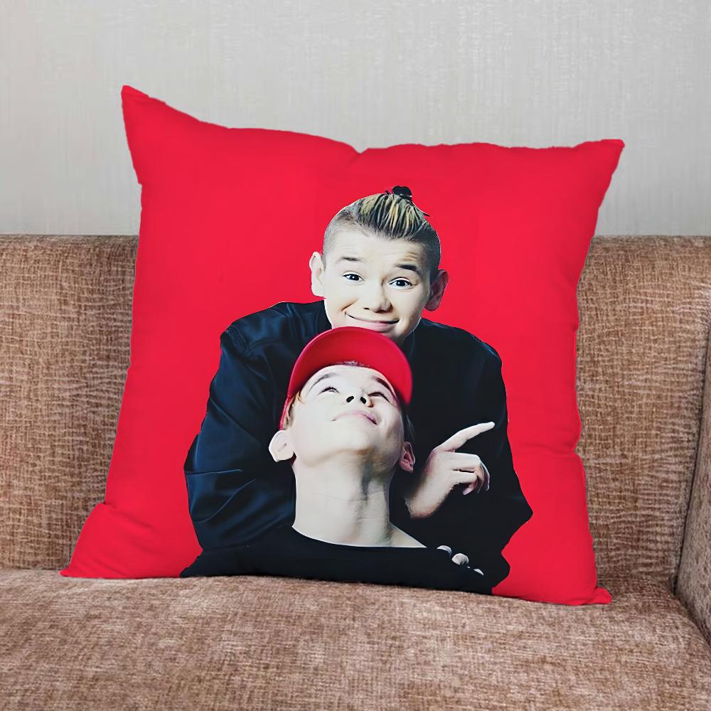 M-Marcus And M-Martinus Pillow Case For Home Bedroom Car Office Decoration Living Room Sofa Cushion Cover Suitable