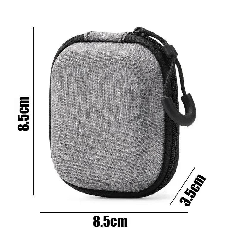 EVA Hard Drive Case Headphone Cable Organizer Power Bank Storage Box Digital Accessories Carrying Pouch for Electronic Devices