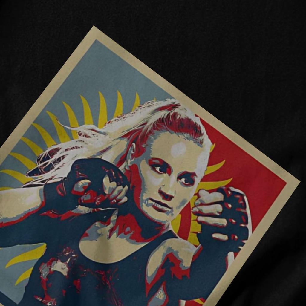Men T Shirt Valentina Shevchenko Vintage Summer Y2K Graphic Quality Unisex Clothing T Shirts