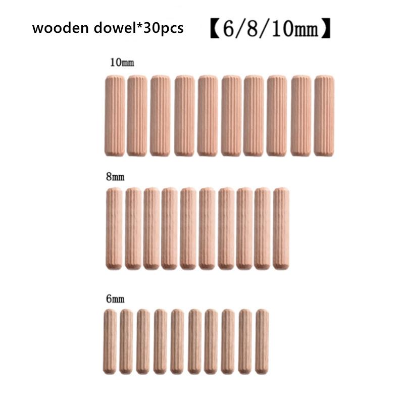 Woodworking perforator wood plate drilling connection locator hand-held perforator round wooden tenon DIY woodworking tool set