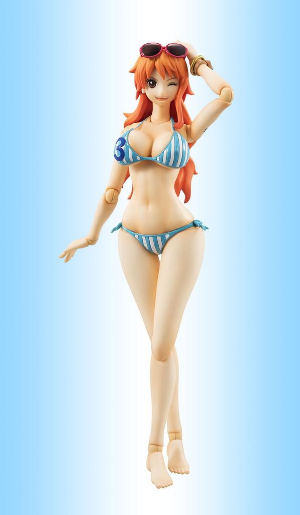 Variable Action Heroes ONE PIECE Nami 160mm PVC painted movable figure (Summer Vacation) Approx.