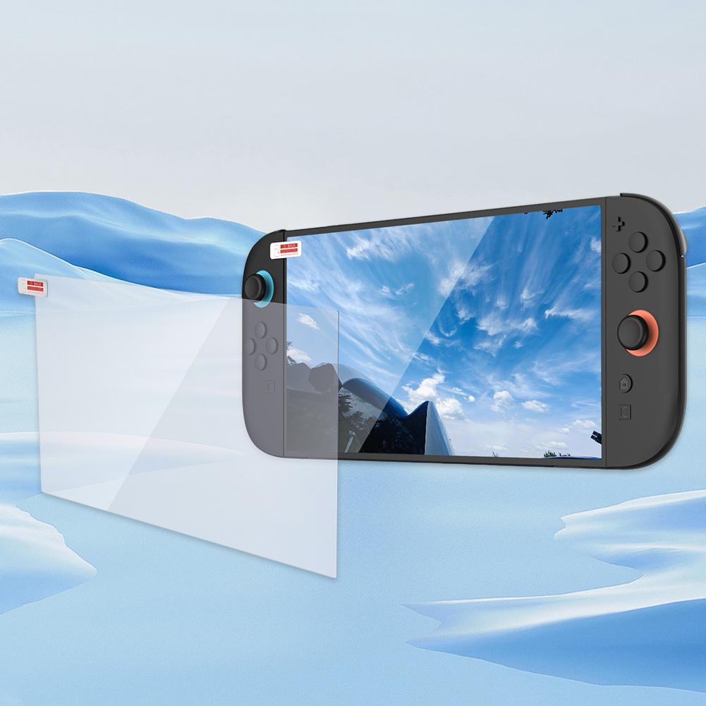 20-2 Pcs Tempered Glass Protective Films Ultra-Clear Screen Protector Film Anti-scratch Protective Film for Switch 2 Accessories