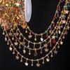 1Meter Colorful Crystal Beads Pendants Chains Metal Butterfly Charms Copper Chains Women Jewelry Making DIY Necklaces Bracelets