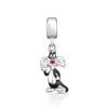 MINISO New copper Dopamine Cute Cartoon Doll Talisman Charm Bead Compatible With for Authentic Bracelets Do It Yourself BoysGirls Boutique Jewellery