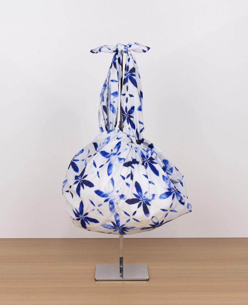 Asobishin Indigo Dye Aoba 100 x 100 Three Furoshiki Cotton - (Large) - Approx. cm, Widths, (Wrapping Cloth),