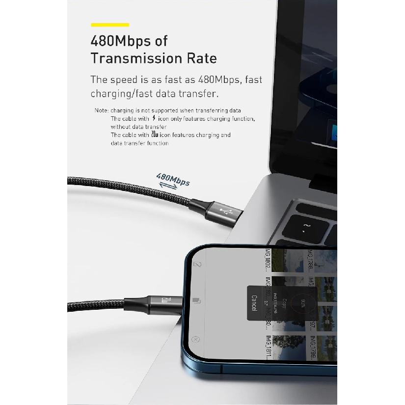 Baseus PD 20W USB Type C Cable for iPhone 12 Pro Max 3 In 1 USBC Fast Charging Charger Cable For Xiaomi Samsung Micro Data Cord