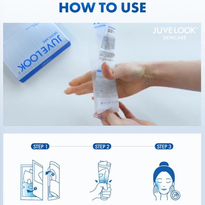 JUVELOOK PDLLA Coated Sheet Mask | 2-Step Anti-Aging Mask (4 Sheets)