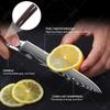 2Pcs Knife Set Professional Stainless Steel Japanese Chef Kitchen Knives Ergonomic Wood Handle Cooking Gift for Dad Mom