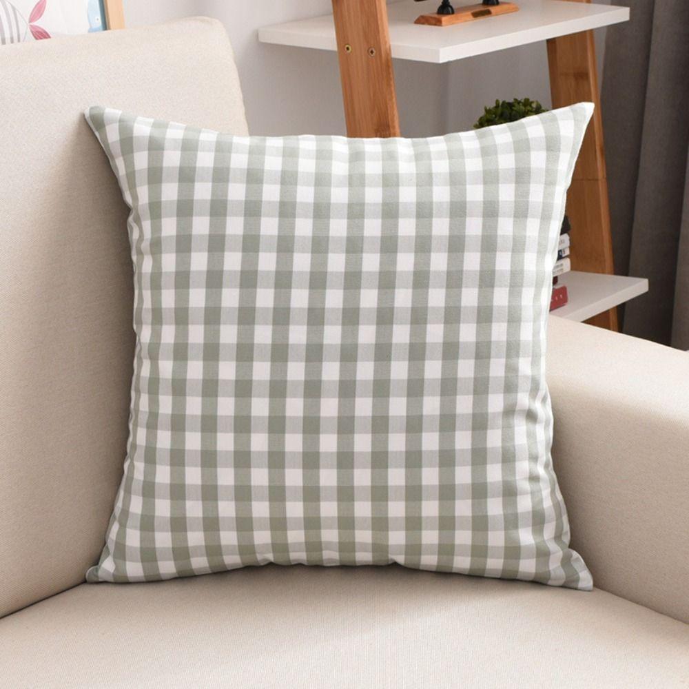 Cotton Throw Pillowcase Striped Cushion Cover Home Decor Throw Pillowcover  Sofa/Bed