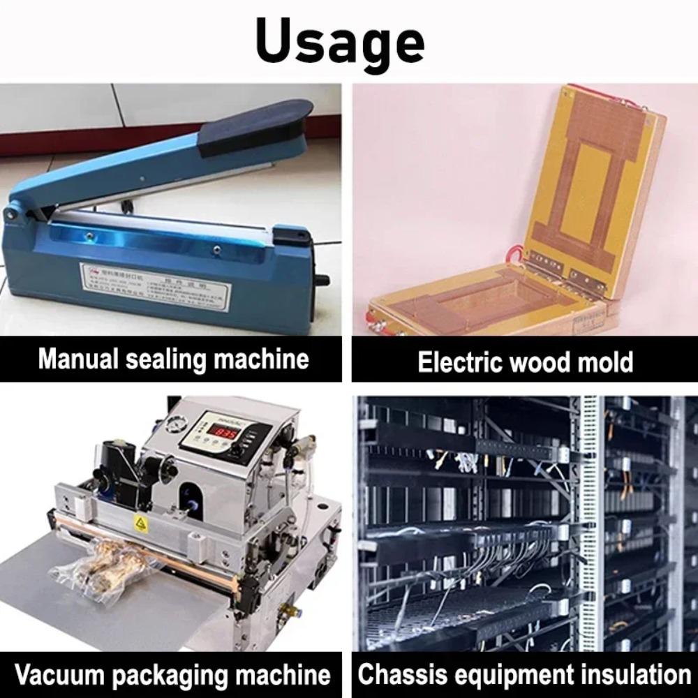 10M PTFE High Temperature Resistance Tape 300° C Insulation Adhesive Sealing Machine Self-adhesive Waterproof Insulation Tape