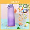 Colorful Flavor Infuser Water Bottle With Seven Aromatic Flavor Rings For Fun Hydration