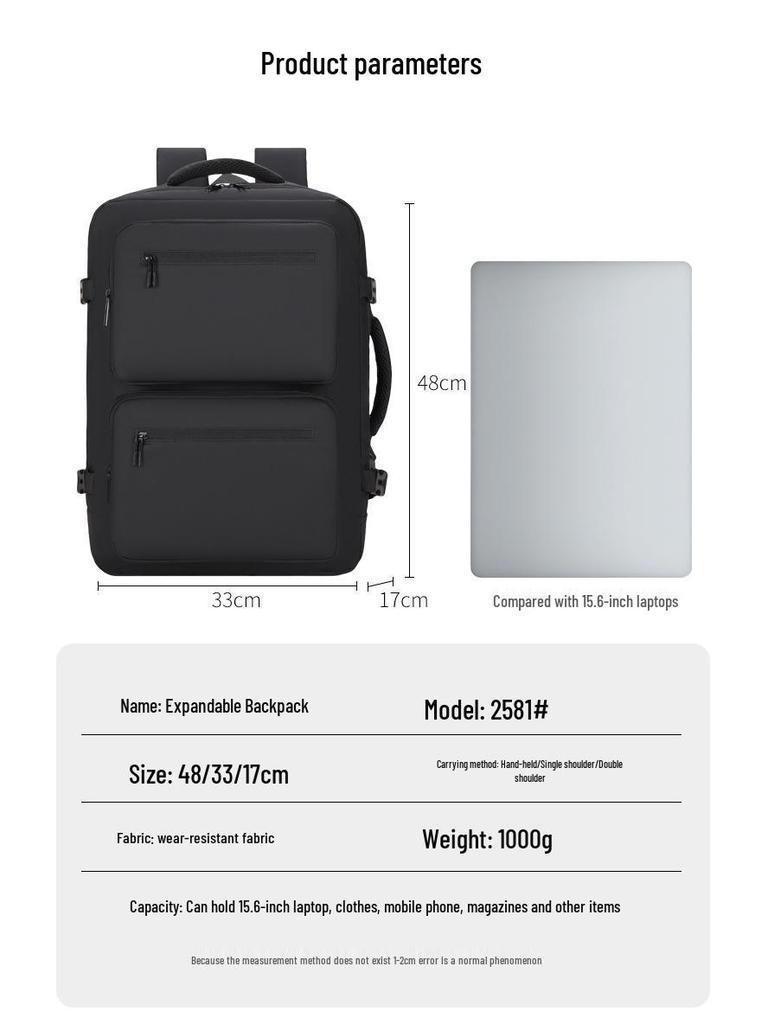 Women's Multi-functional Business & Travel Backpack with Large Capacity