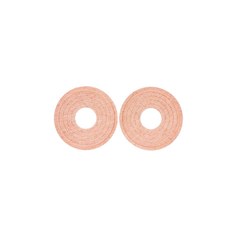 

2 шт. Басовый эластичный волновой динамик Сабвуфер Низкочастотный динамик Ремонт динамика Паук Демпфер Прокладка Звуковой катушки 59*19.8*2.0mm