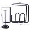 Anti Spill Clip on Table Cup Holder Horizontal Vertical Mount Desk Drinks Bracket  Home