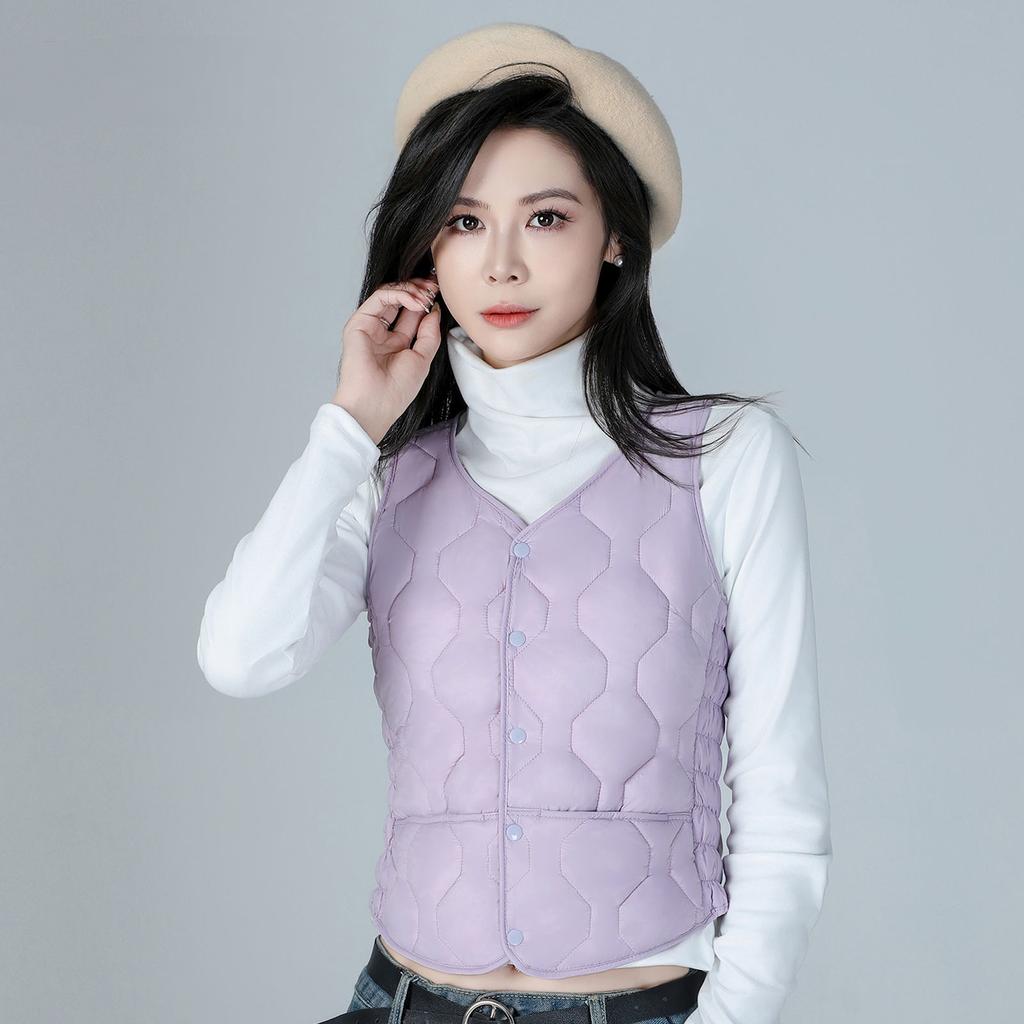 Short Autumn and Winter Velvet To Keep Warm, Wearing A Vest Inside, Slim-fitting Mother's Waistcoat Looks Thin