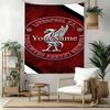 Liverpool Custom Your Name Wall Decor Tapestry Art For Pet Memorial Birthdaywedding Party Backdrop Family Gift