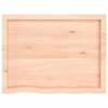 VidaXL Étagère murale 80x60x6 cm bois de chêne massif non traité 363553