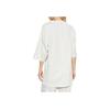Moncler T-shirt a maniche corte con scollo rotondo in maglia X Rick Owens Bianco Unisex Top MU02D8C01-M4630-41