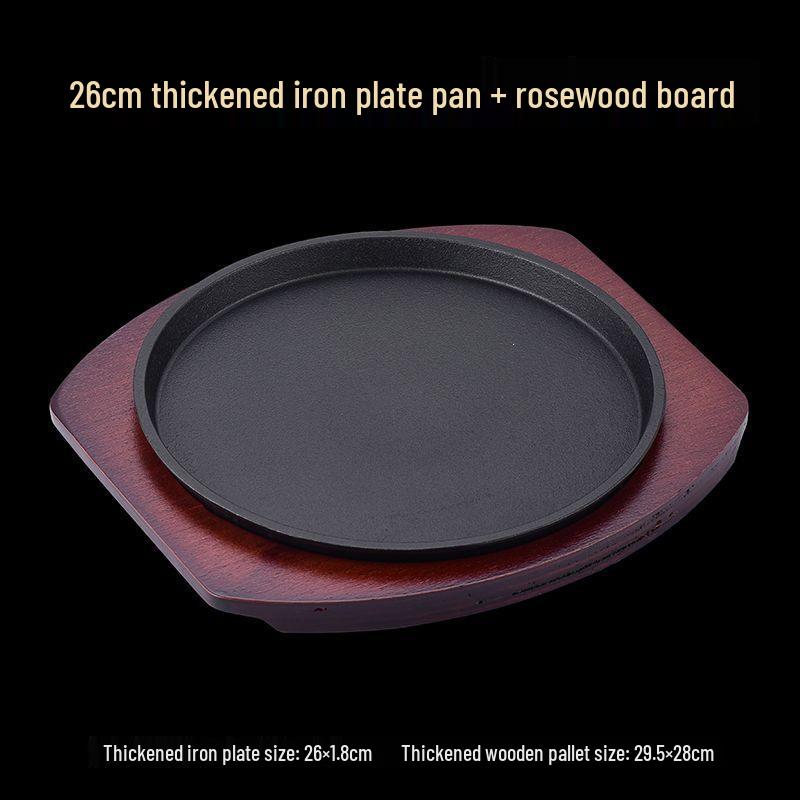 Cast Iron Griddle & Grill Pan for Fish, Steak & More