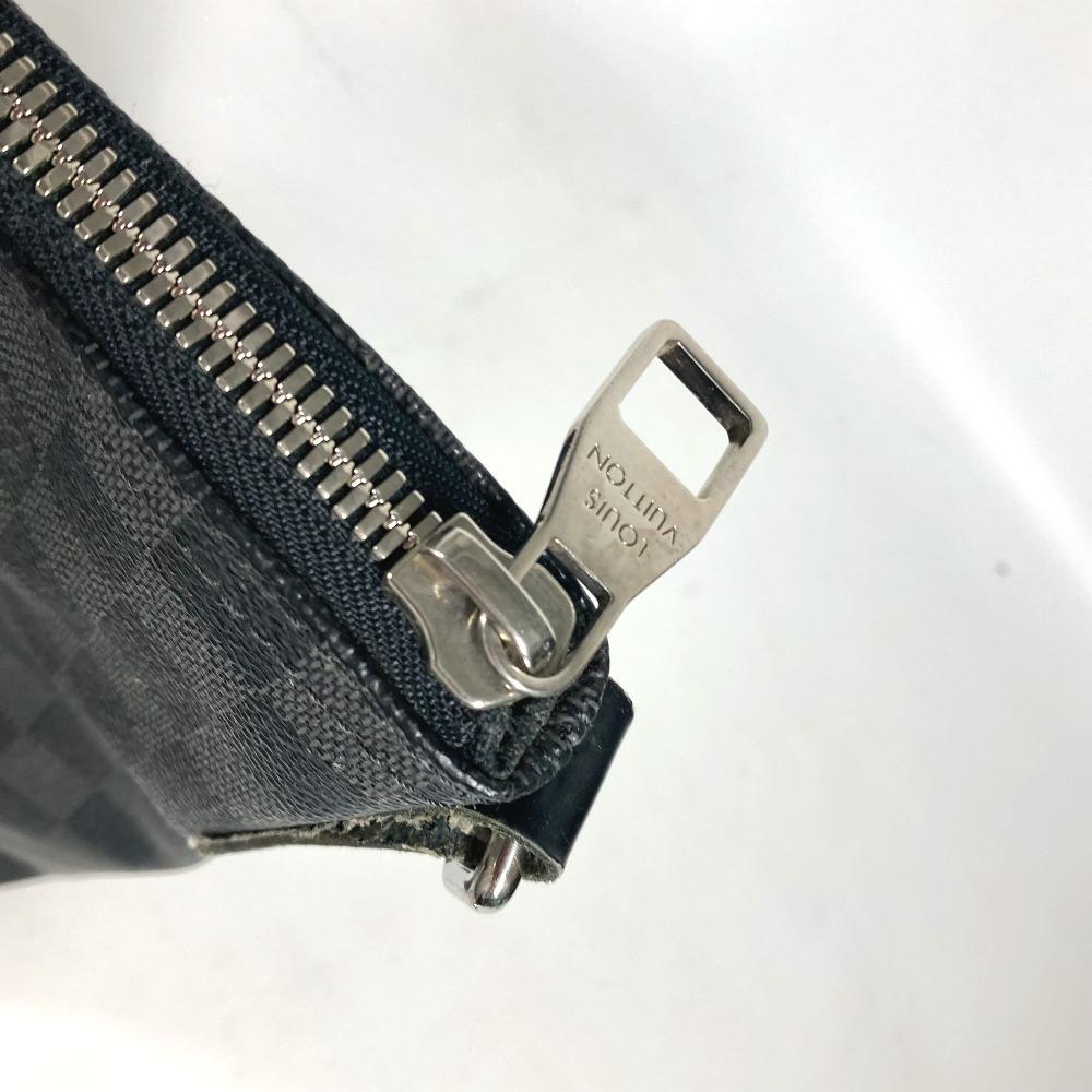 Louis Vuitton N41105 Damier Graphite Mick GM Bag Crossbody Shoulder Bag