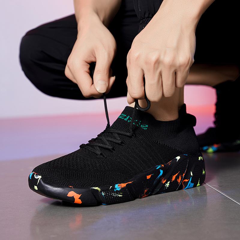 

Летняя мужская легкая повседневная дышащая спортивная обувь с мягкой подошвой