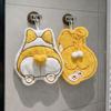 Puppy Cat Egg Hand Towel Strong Water Absorption Soft Thickened Absorbent Towels Coral Fleece Cartoon Hanging Towel