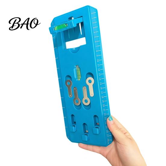 Photo Frame Leveling Kit Picture Hanging Tool with Level for Easy Positioning, Quick Precise Position Wall No Damage Hanger Kit, Painting Art