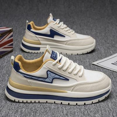 Nouvelles chaussures décontractées nationales haut de gamme d'été semelle épaisse rehaussantes confortables en mesh sport chaussures Forrest Gump