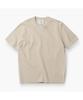 Henlikoteun Solid Round Short Sleeve Knit Ahwam26611Bex