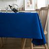 Solid Black Conference Banquet Hotel Dining Table Exhibition Advertising Tablecloth Office Table Cloth Art Rectangular Tableclot
