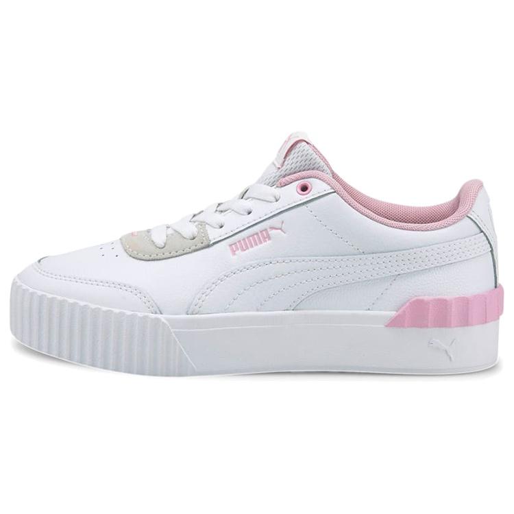 (WMNS) PUMA Carina Lift Casual Board Shoes White/Pink Women s 373031-10 EU 37