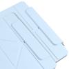 For iPad (2025)/10.9 (2022) Case PC+PU Leather Origami Stand Magnetic Tablet Cover