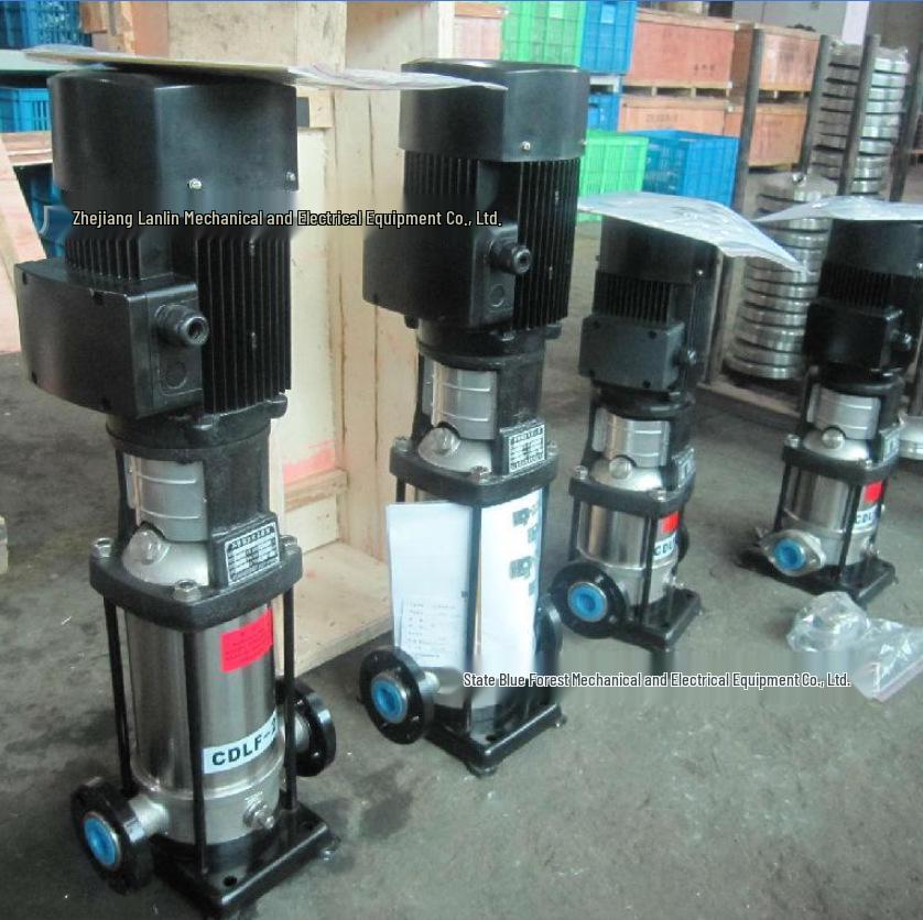 Vertical Stainless Steel Multistage Hot Water Pipeline Pump QDLF16-140